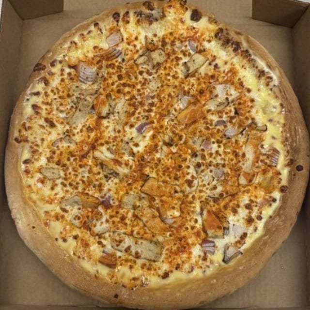 Buffalo Chicken Pizza.