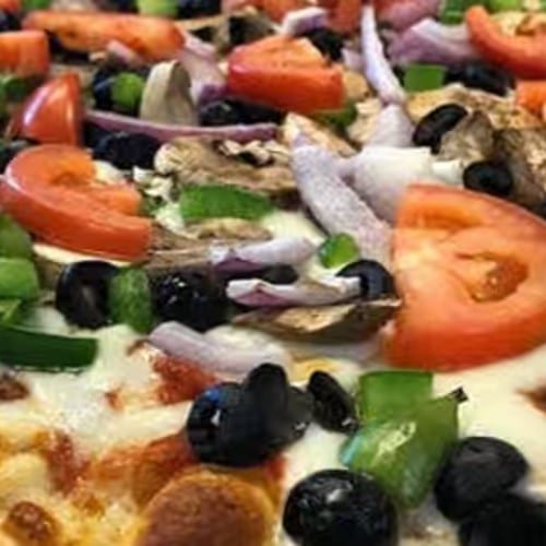 Vegetable Pizza.