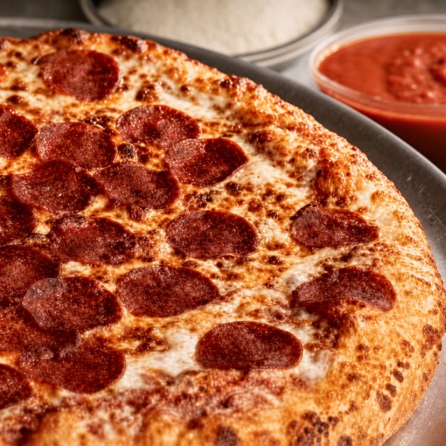 Pepperoni Pizza.