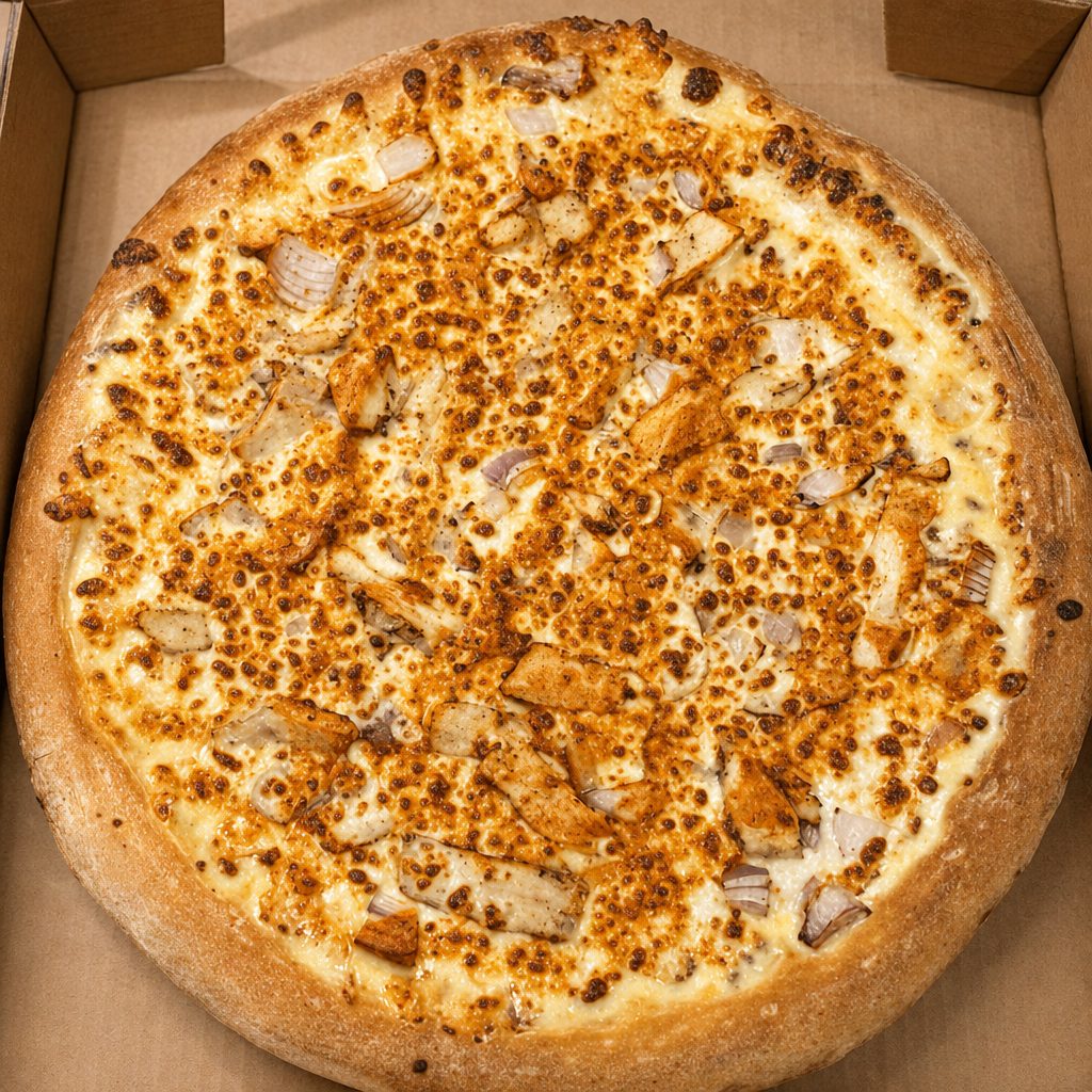 Buffalo Chicken Pizza.
