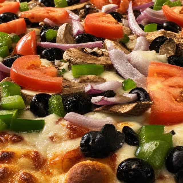 Vegetable Pizza.
